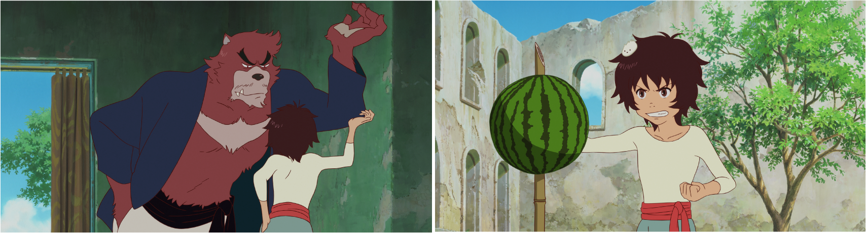 バケモノの子場面写